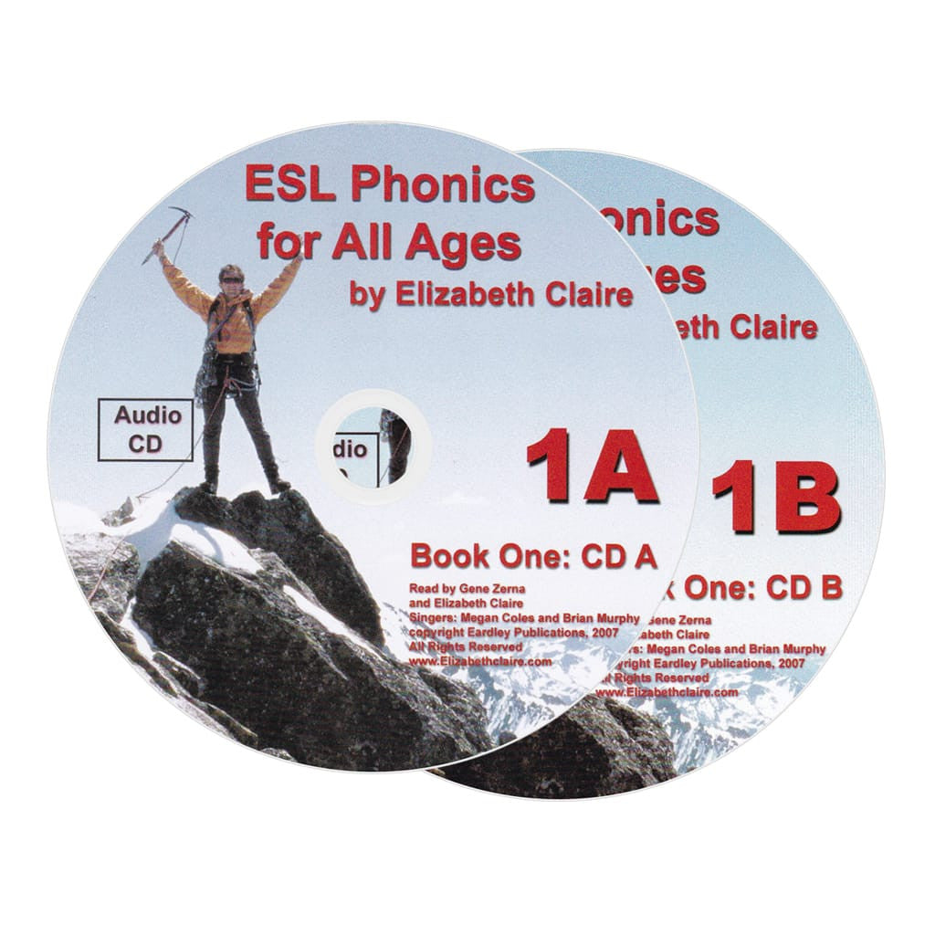 ESL Phonics for All Ages, Book One Audio CDs | Elizabeth Claire's