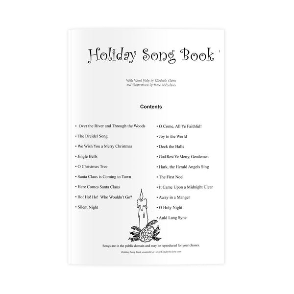 Holiday Song Book