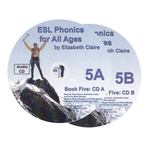 ESL Phonics for All Ages, Book Five Audio CDs