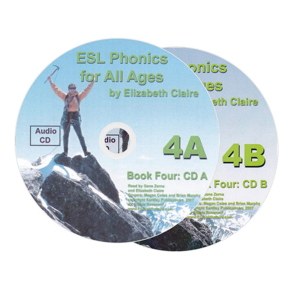 ESL Phonics for All Ages, Book Four Audio CDs